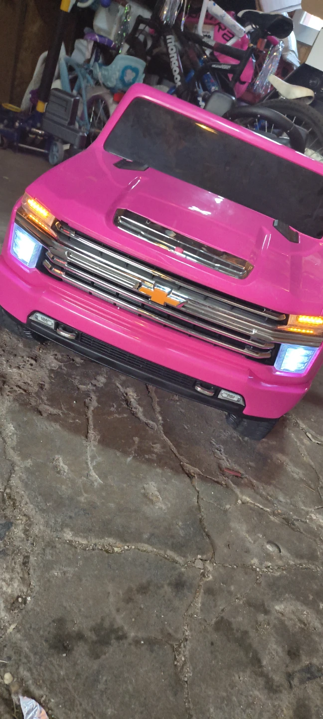 Kids Ride-On Truck - Pink - photo 4
