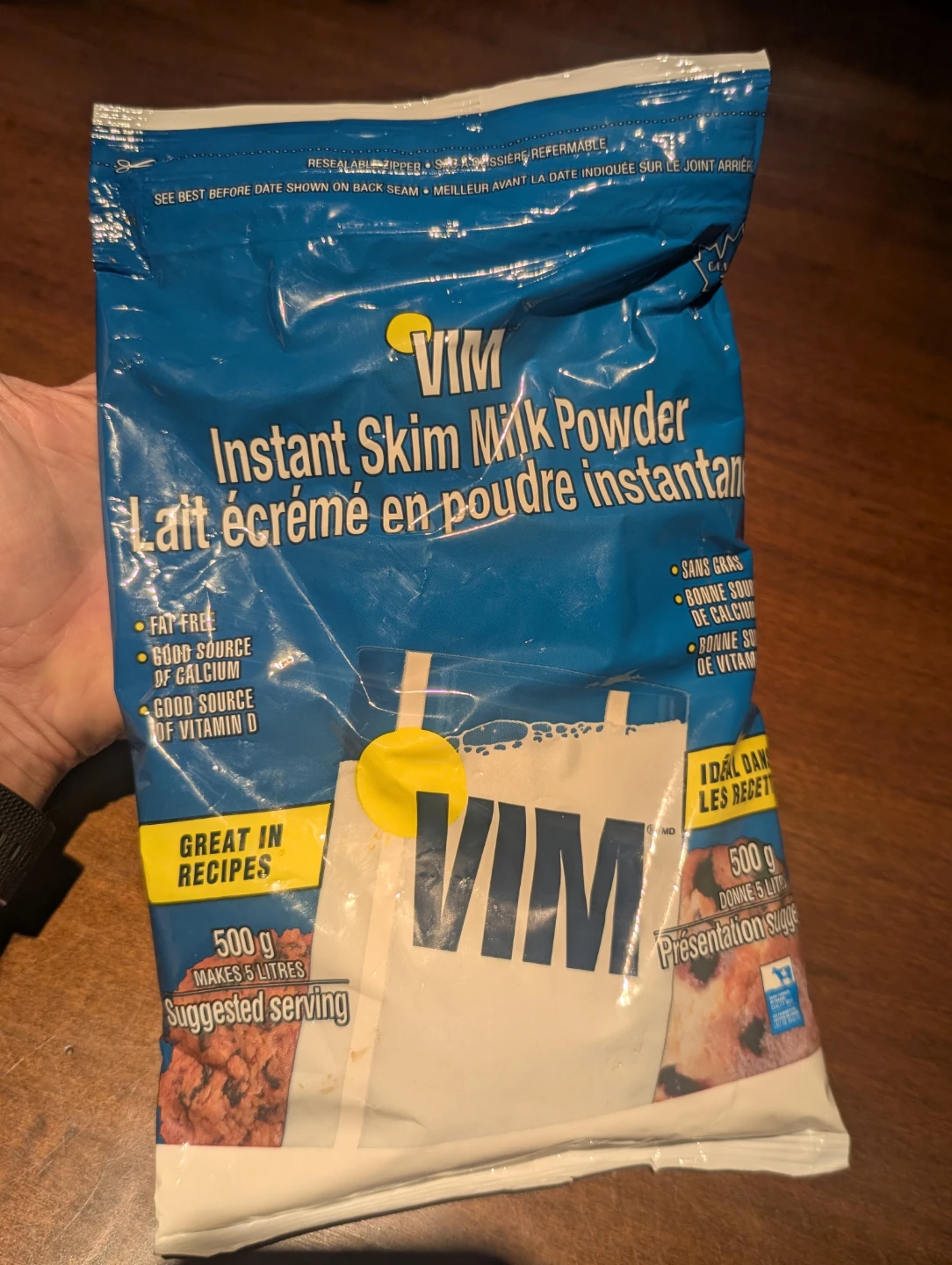 VIM Instant Skim Milk Powder 500g