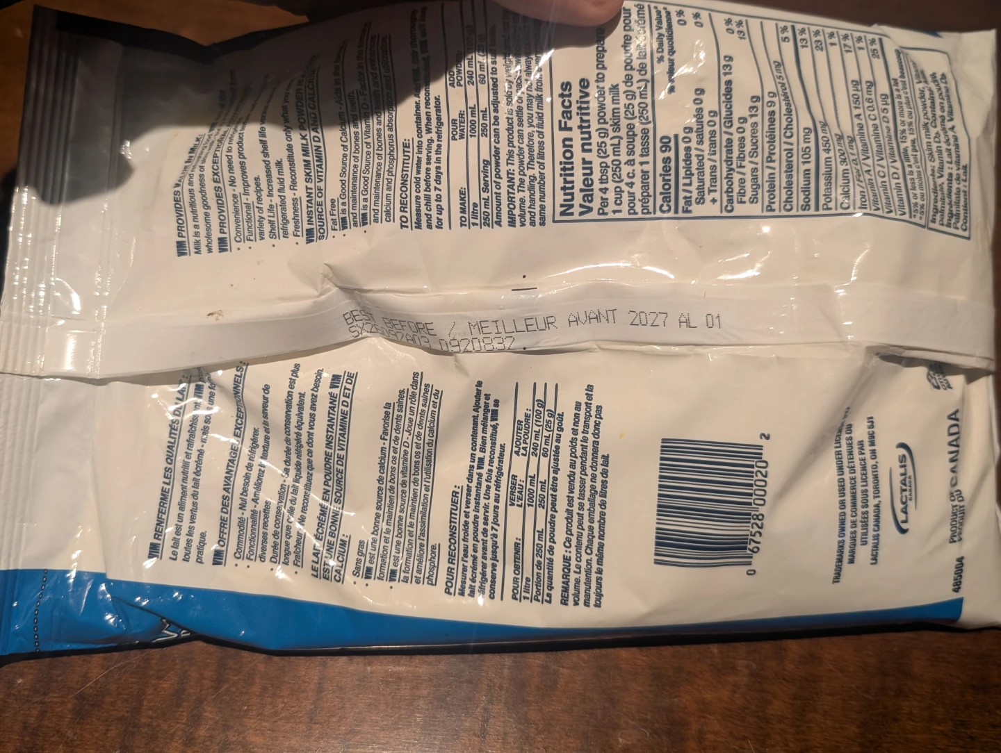VIM Instant Skim Milk Powder 500g - photo 2