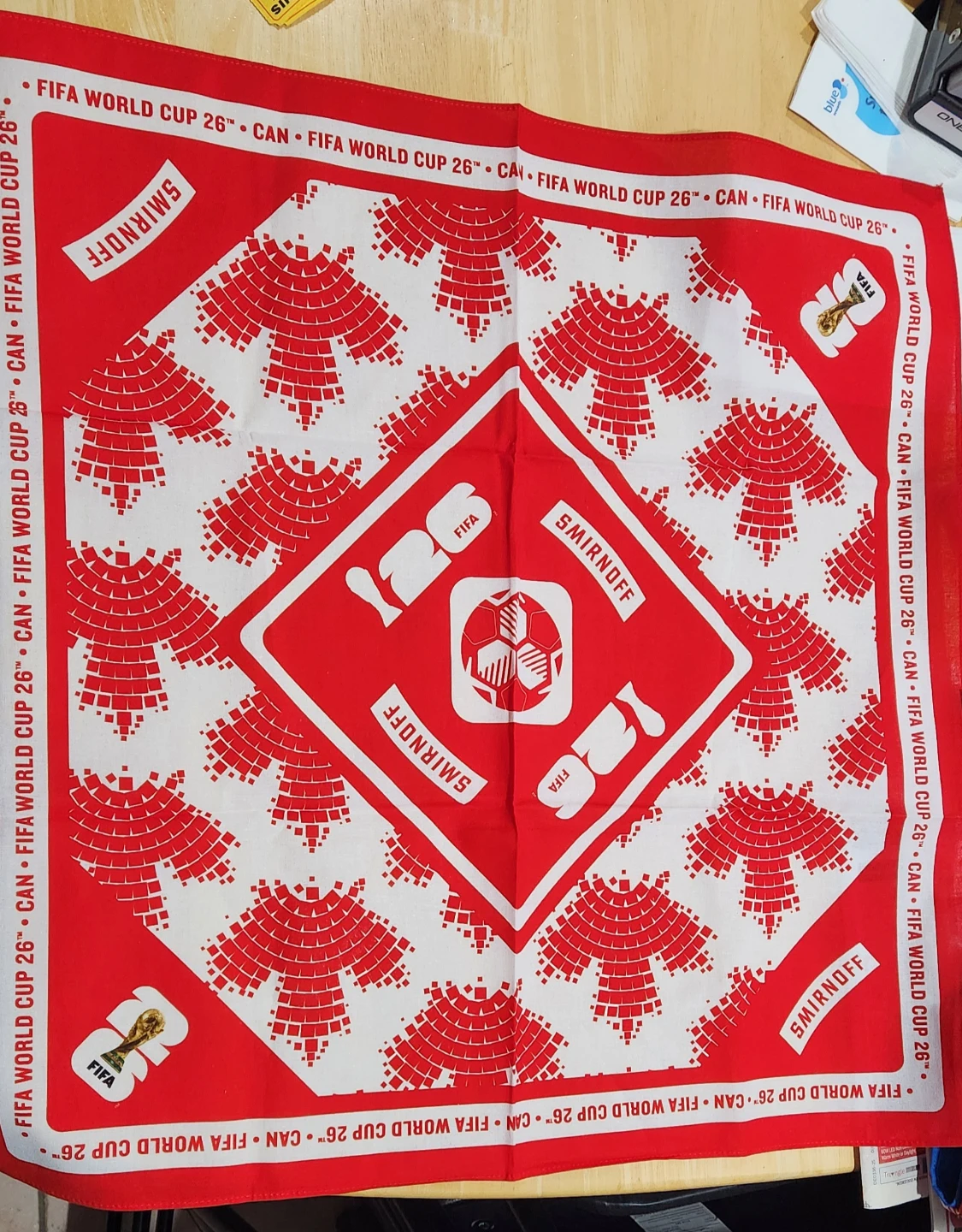 FIFA World Cup Bandanas (CAN. FRA, ARG, BRA)