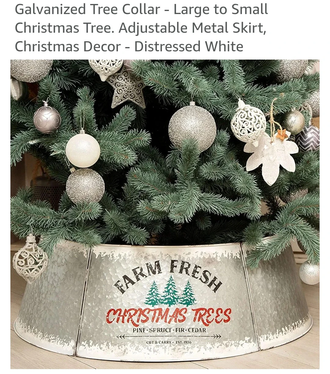 Galvanized tree collar - photo 5