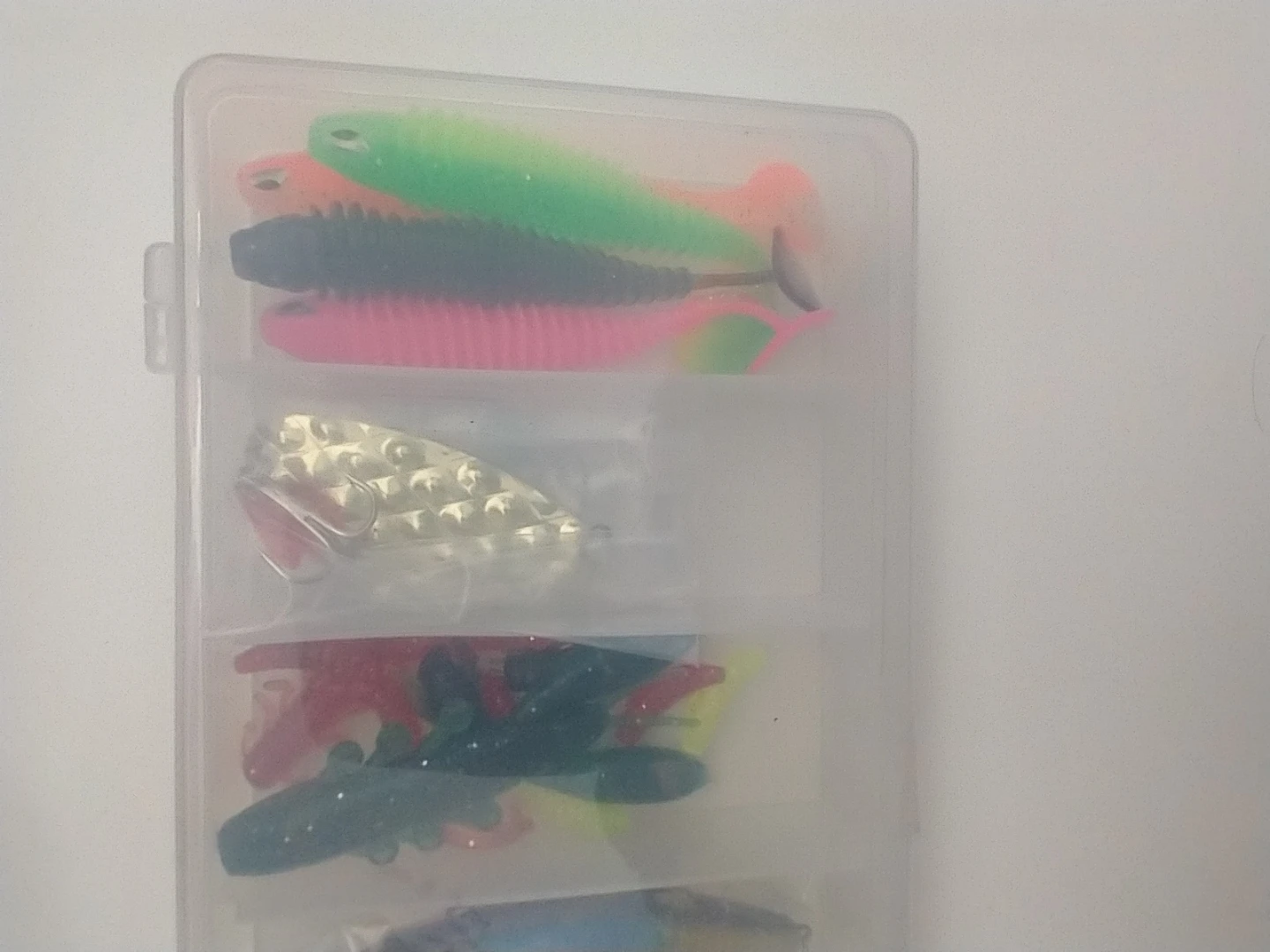 Fishing Lure Kit with Tackle Box