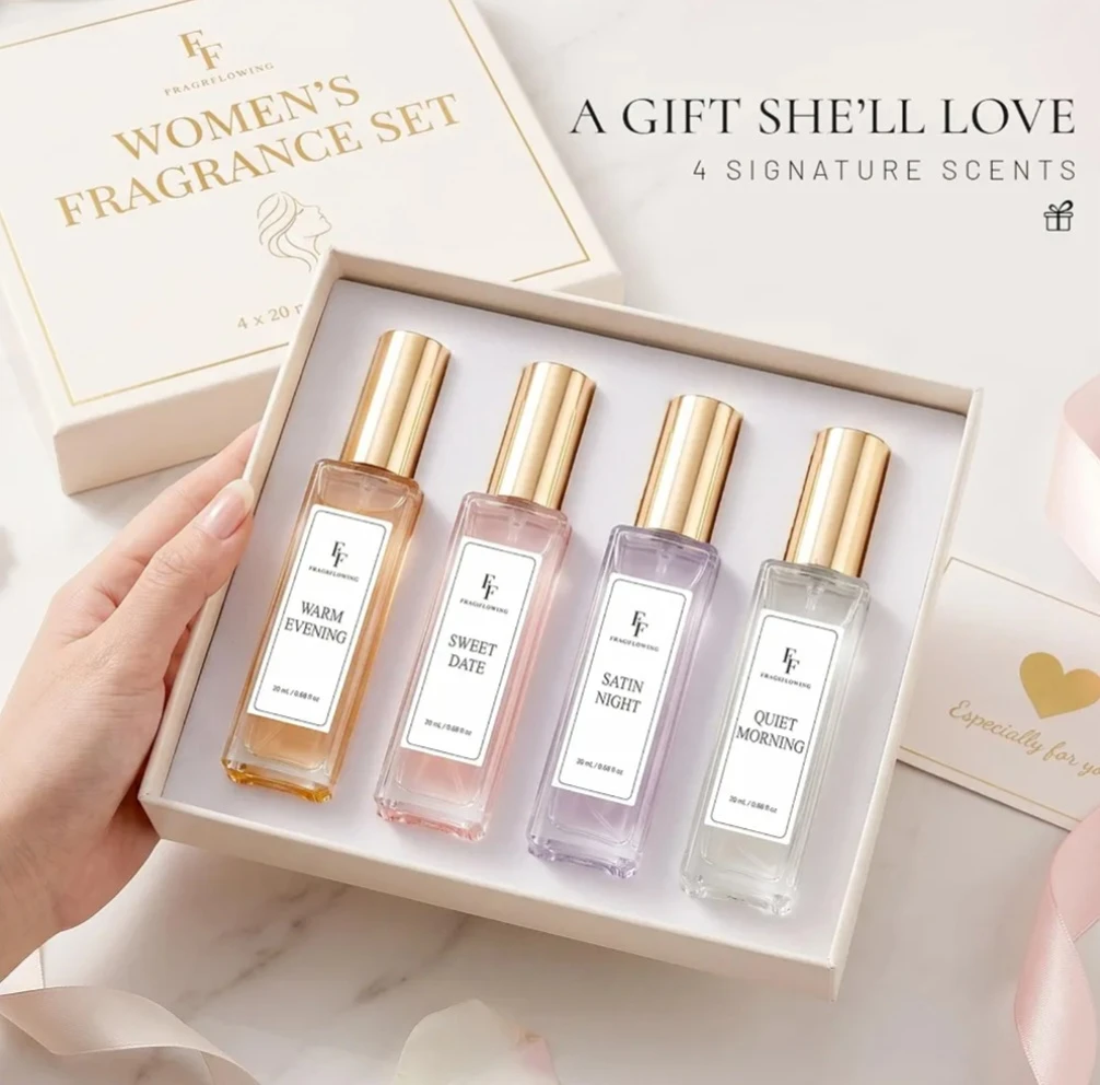 Fraglowing Women's Fragrance Set 4 x 20ml
