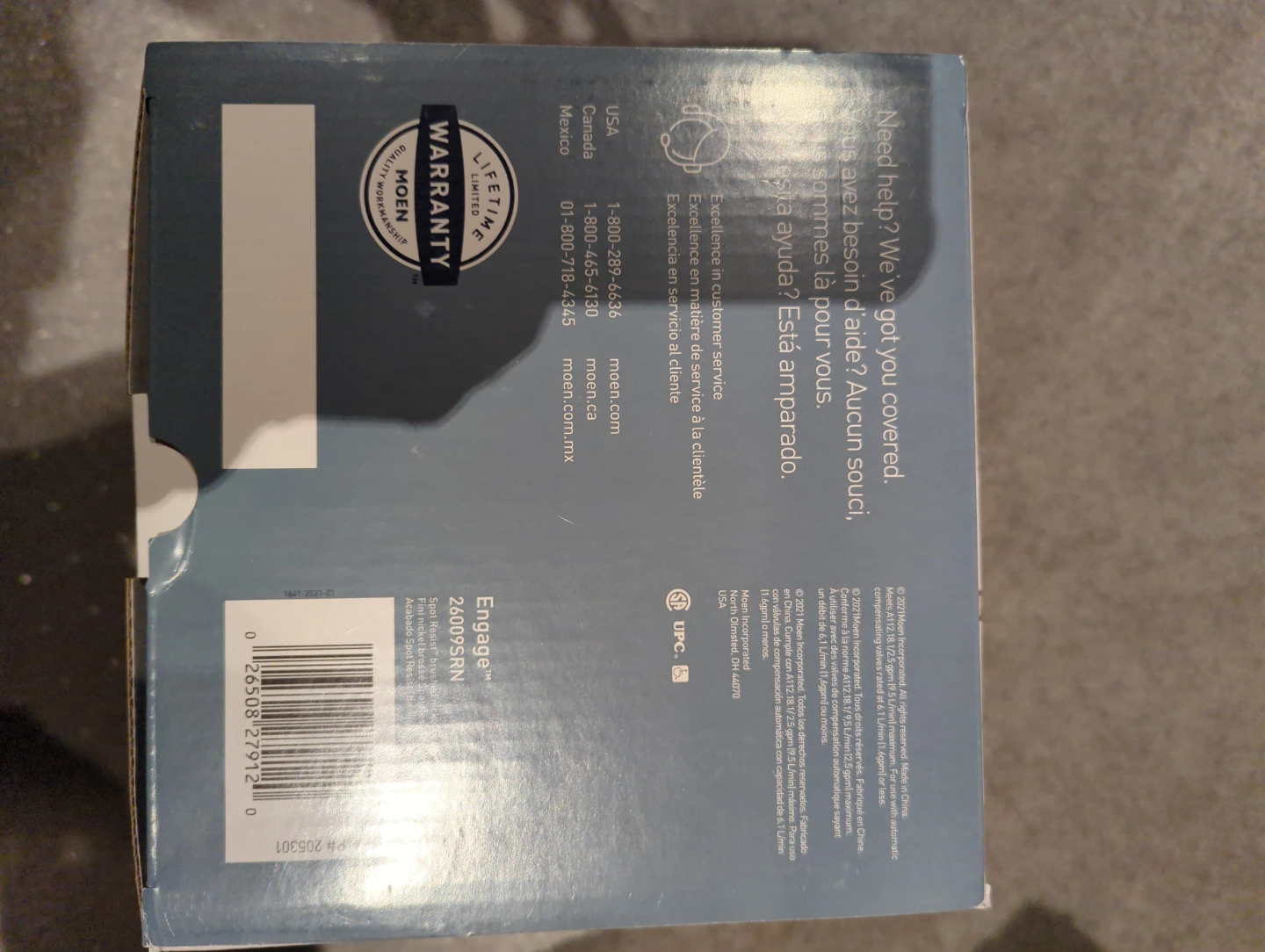 Moen Magnetix 6-Setting Handshower + Rainshower - photo 3