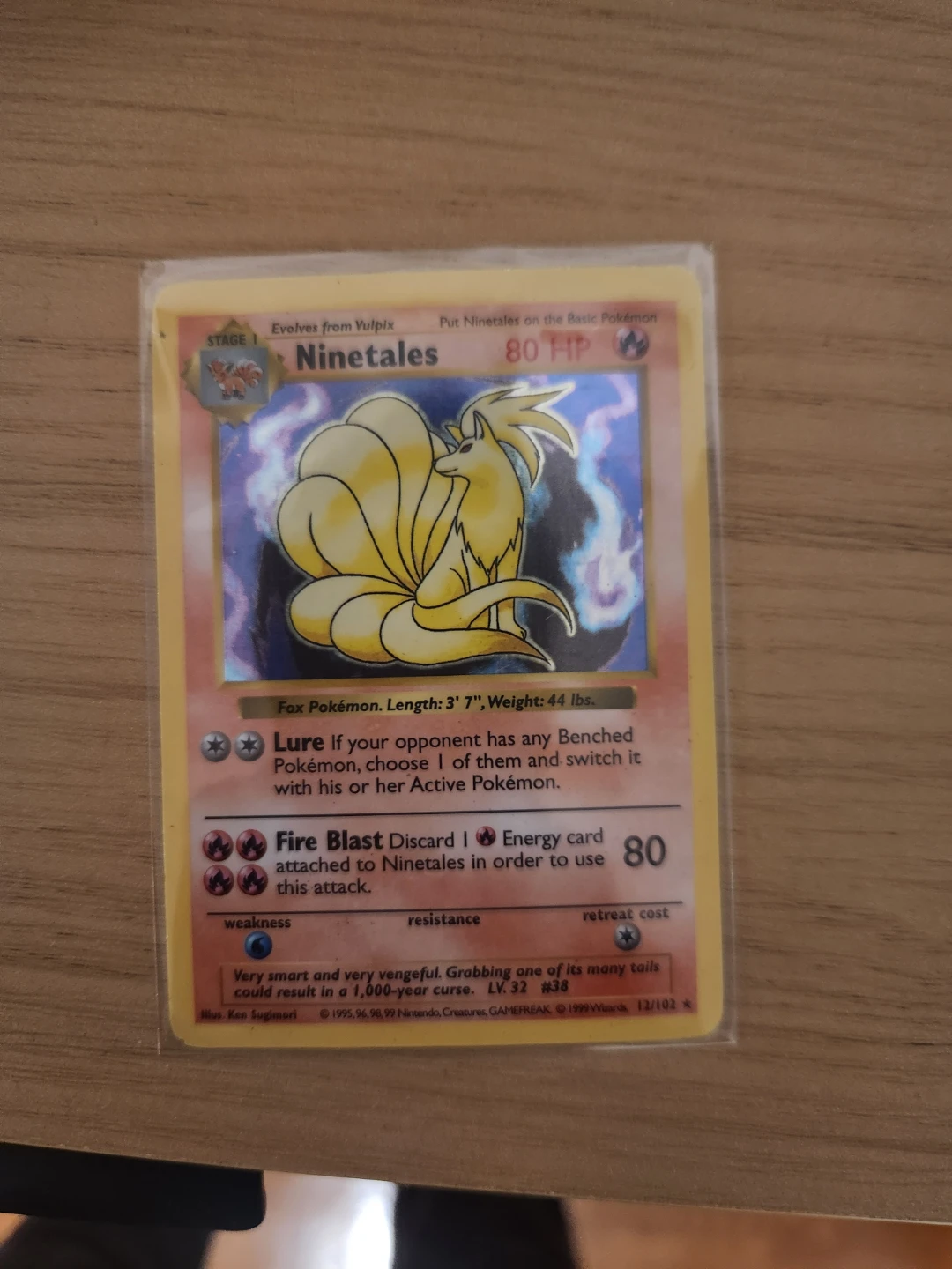 POKEMON CARD NINETALES [Shadowless]