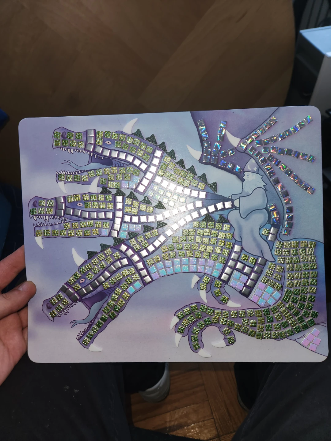 Mosaic Dragon Art