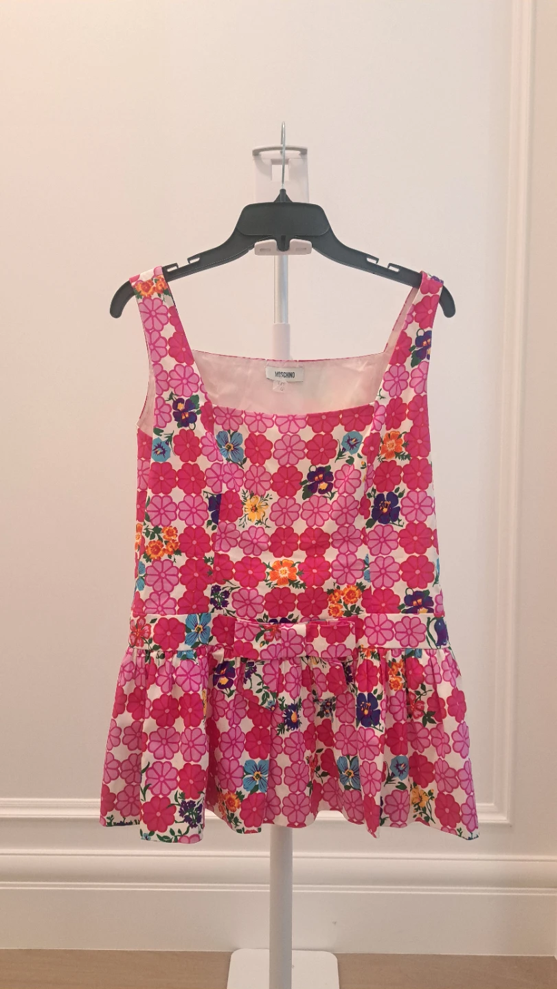 Moschino Floral Print Dress - Size 10 - photo 3