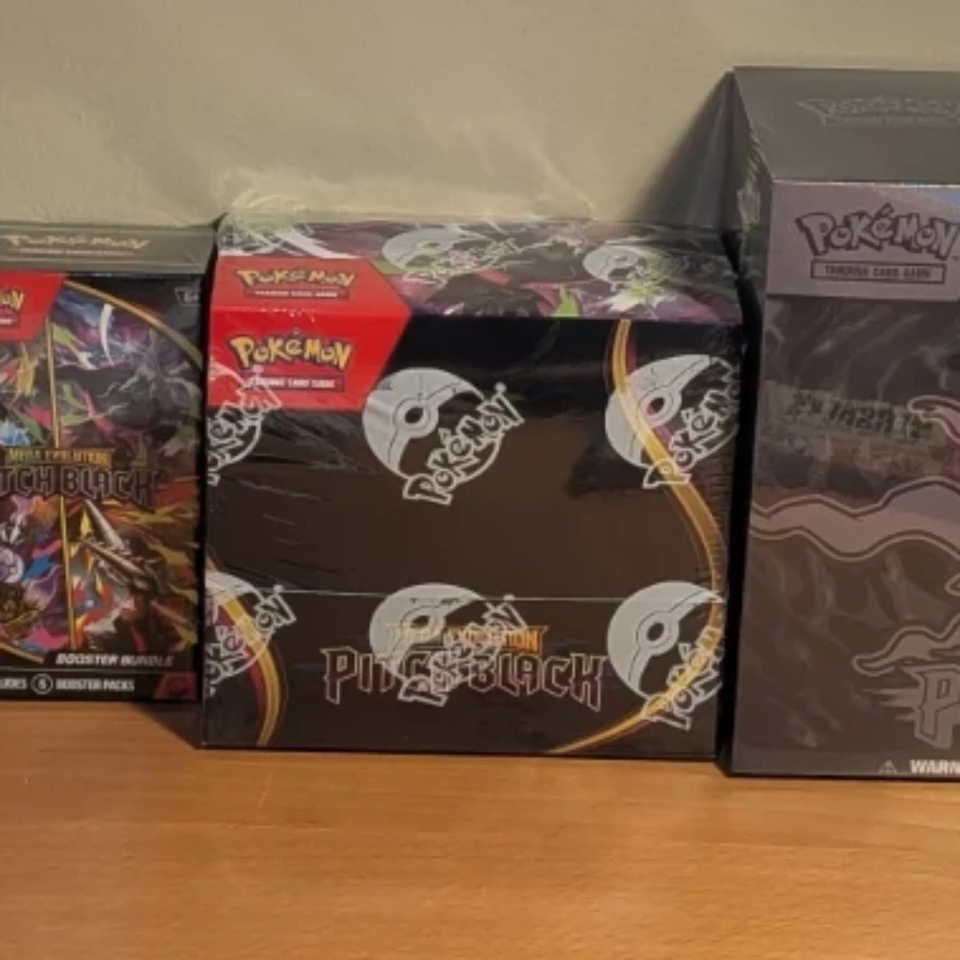 Pokemon Card Pitch Black display box