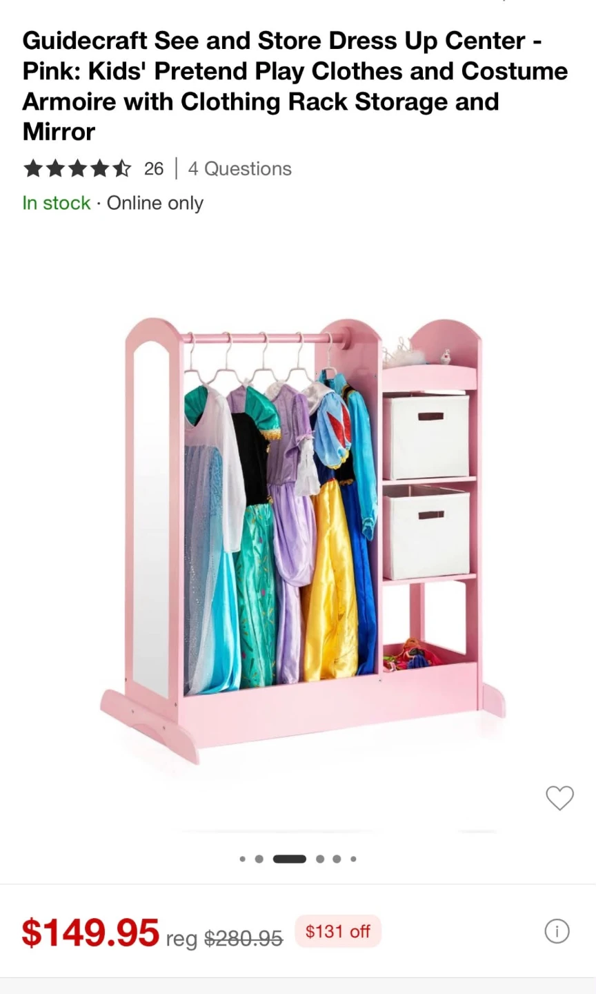 Kids play clothes and costume rack - photo 3
