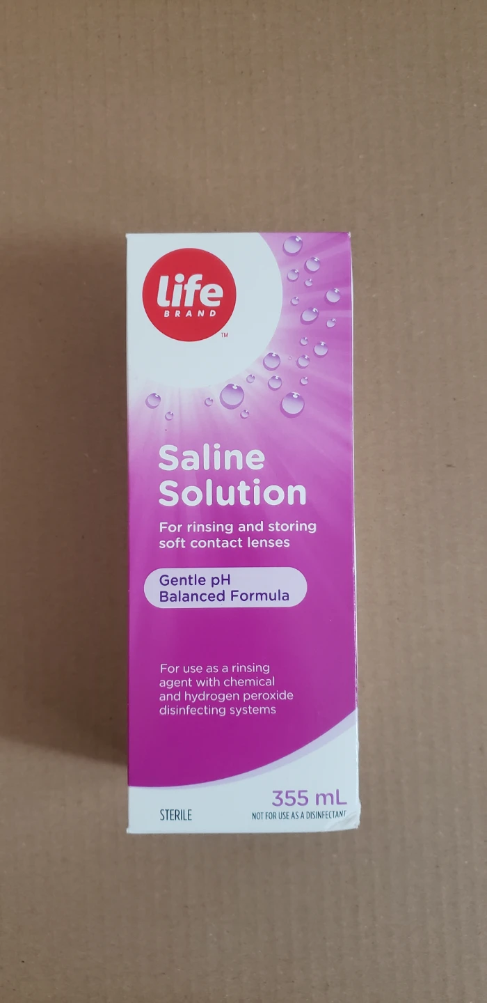 Brand New Saline Solution 355 mL