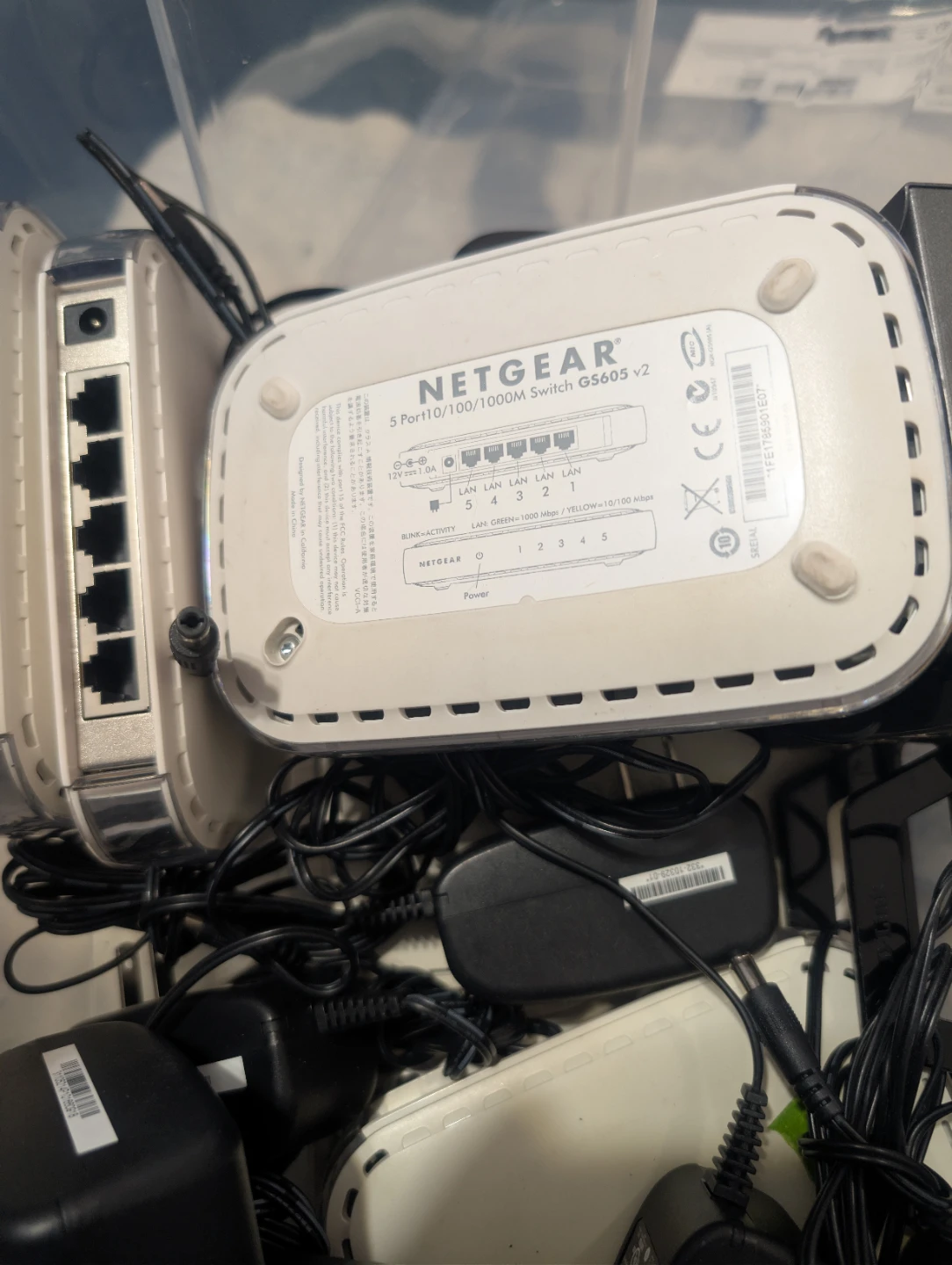 Gigabit Ethernet Switch NETGEAR GS605 5-Ports