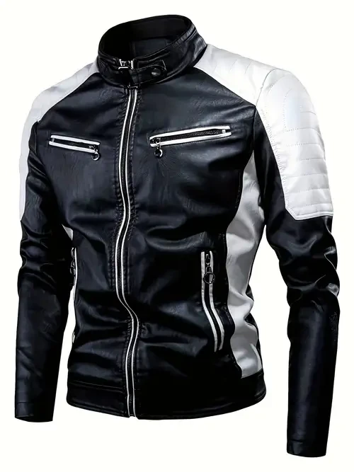 Black and white summer jacket Men's - photo 2