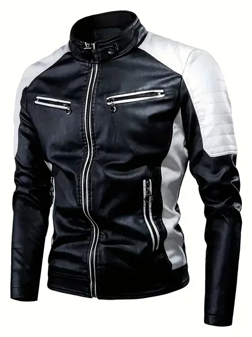 Black and white summer jacket Men's - photo 2