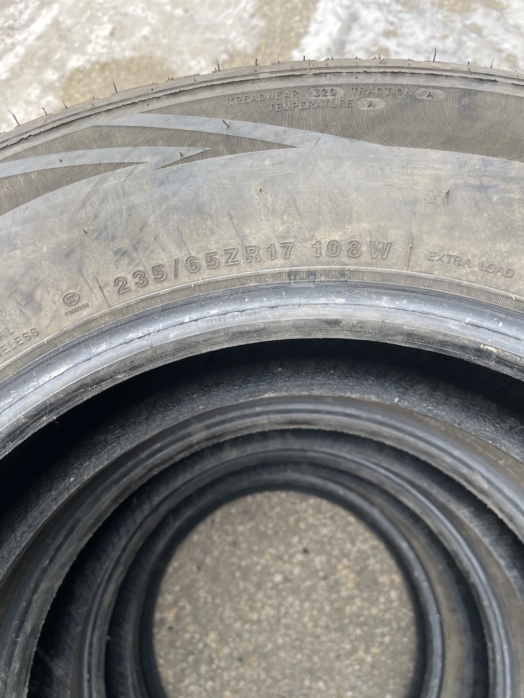 Traction All Season Tires - 235/65ZR17 - photo 2