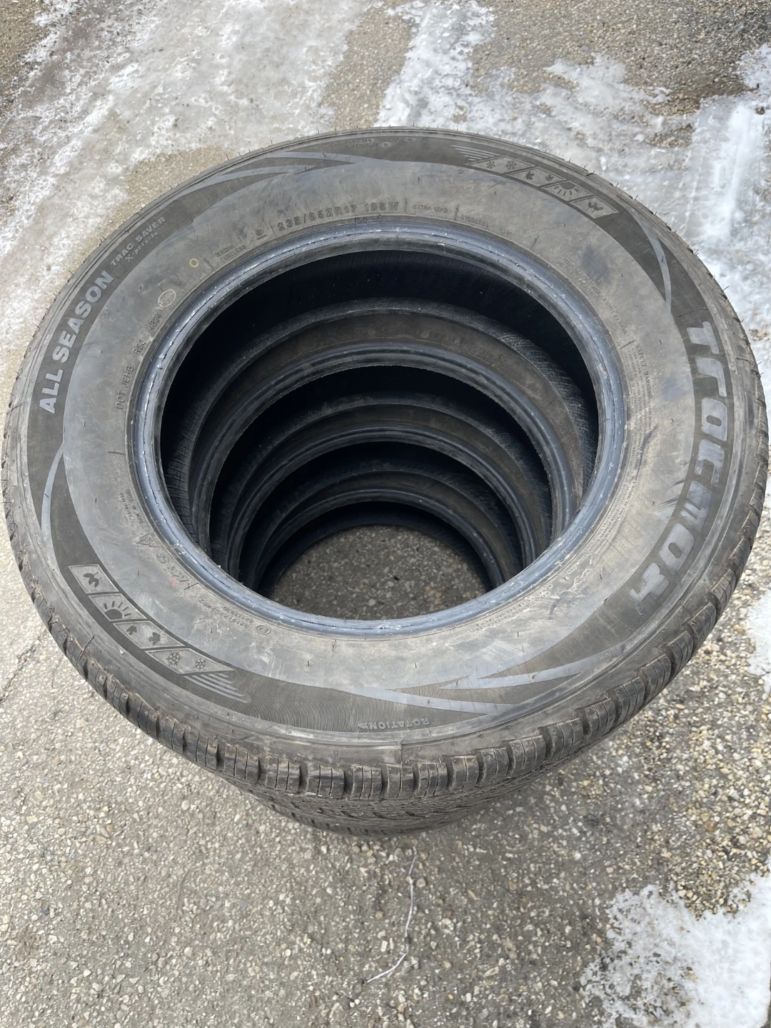 Traction All Season Tires - 235/65ZR17 - photo 4