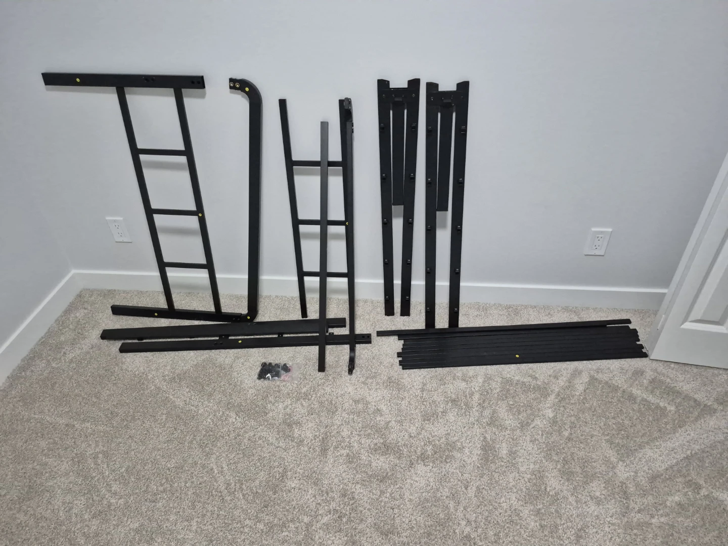 Brand new black bed frame