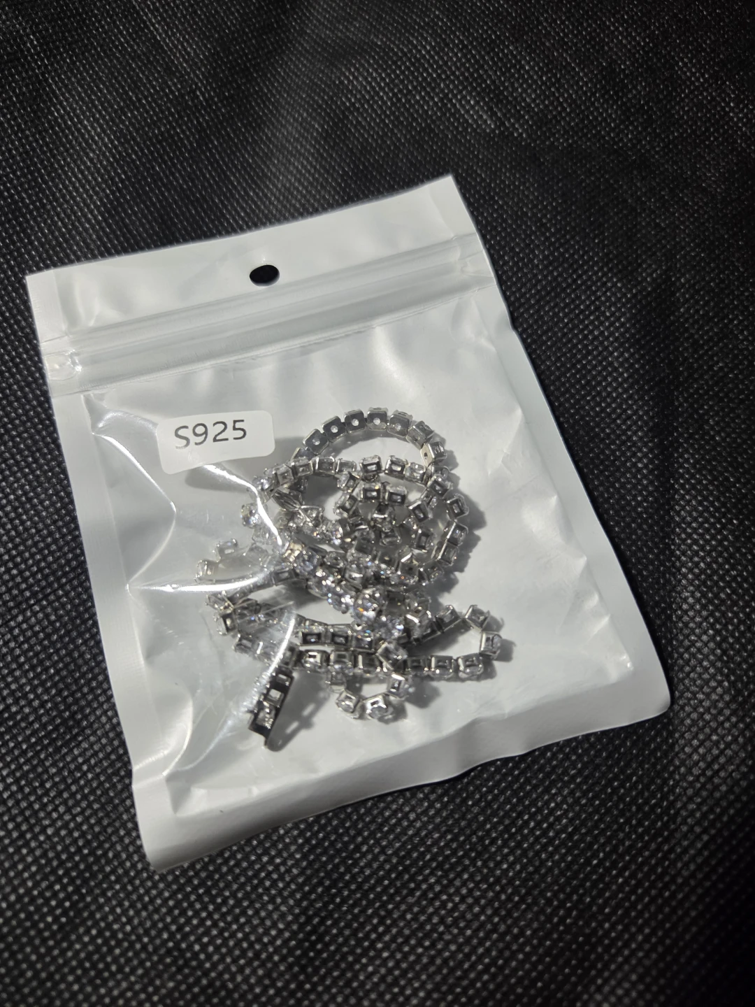 S925 Tennis Necklace - photo 3