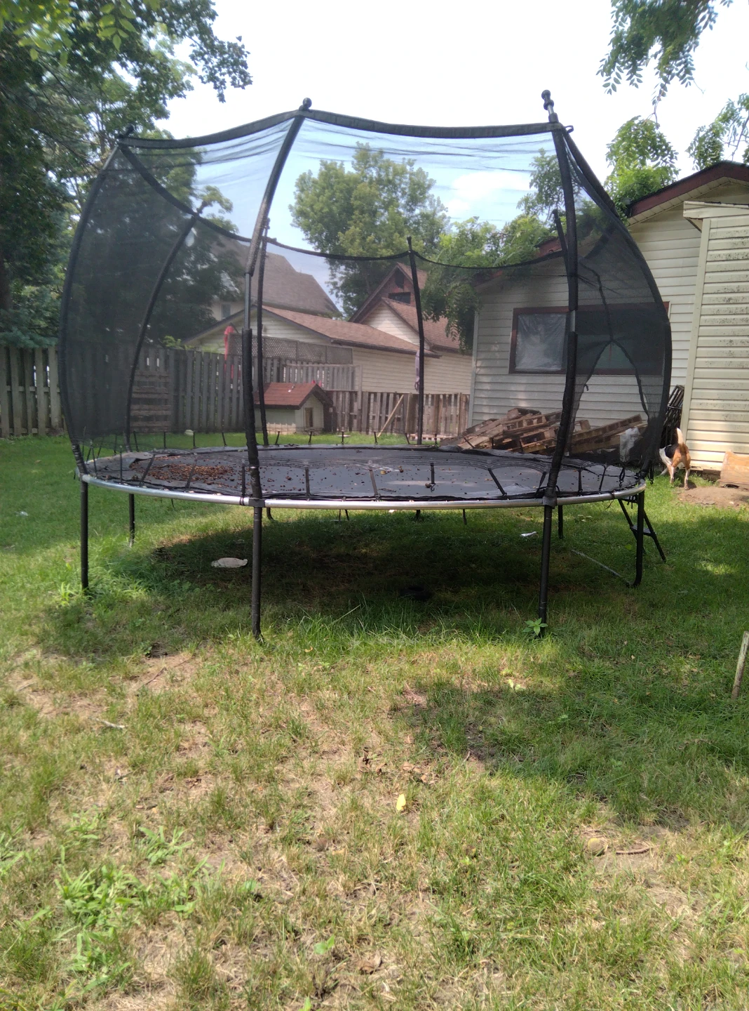 Outdoor Trampoline with Safety Net