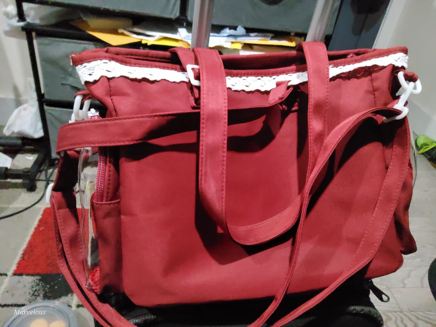Red Ita Tote Bag - photo 4
