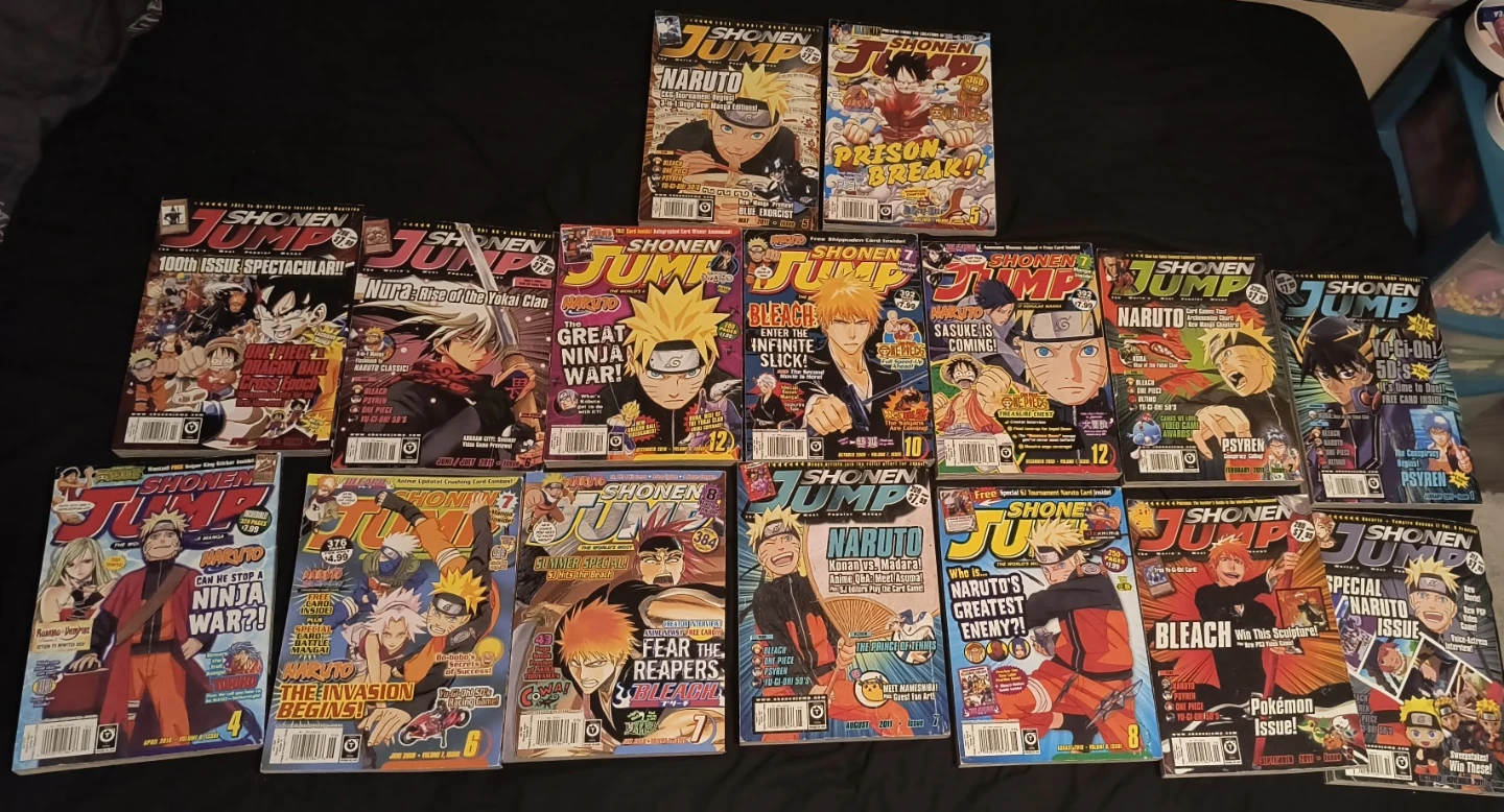 Shonen Jump Manga Issues