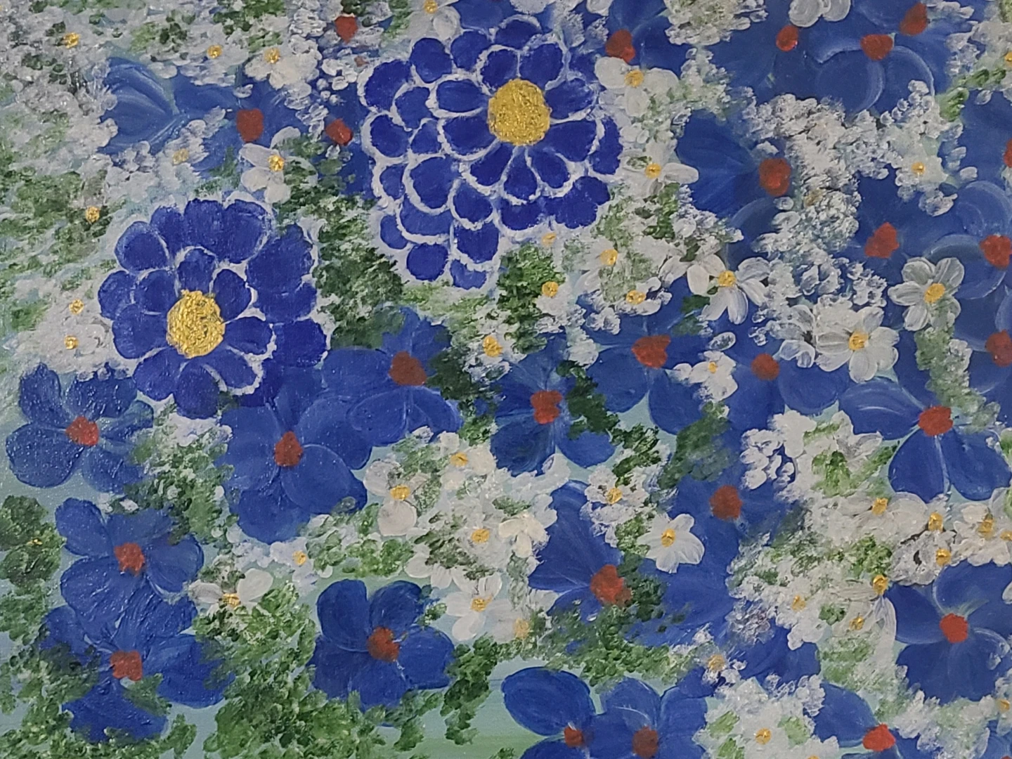 Abstract Floral Painting