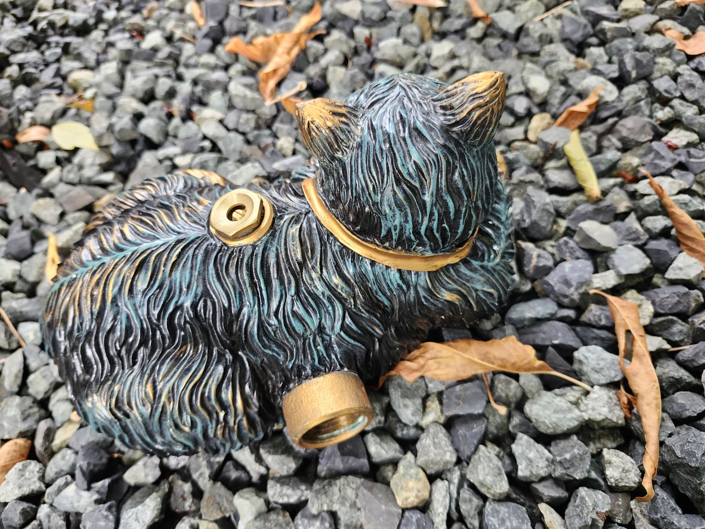 Decorative Cat Figurine water sprinkler - photo 2