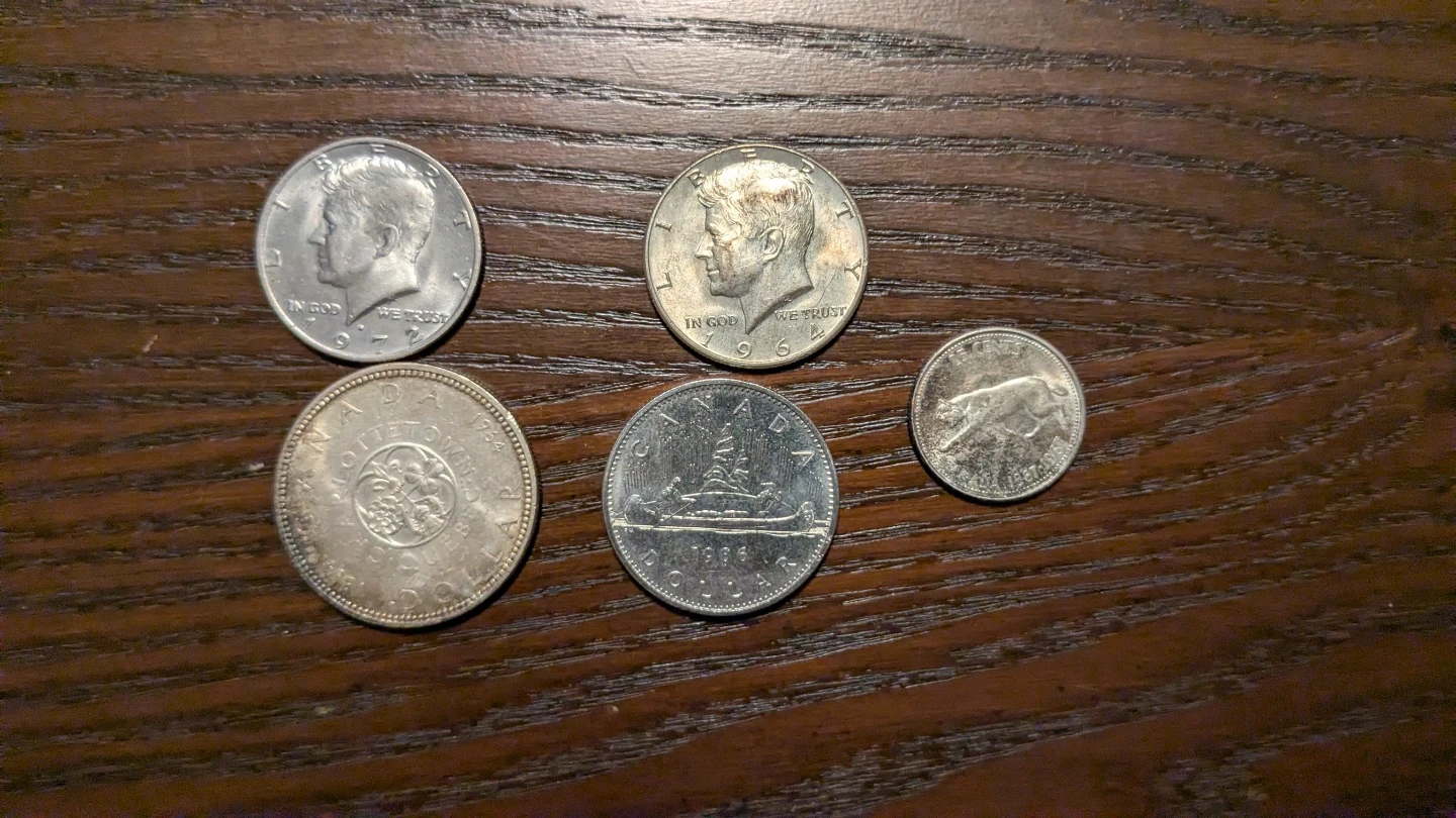Collection of Canadian and US Coins - photo 4