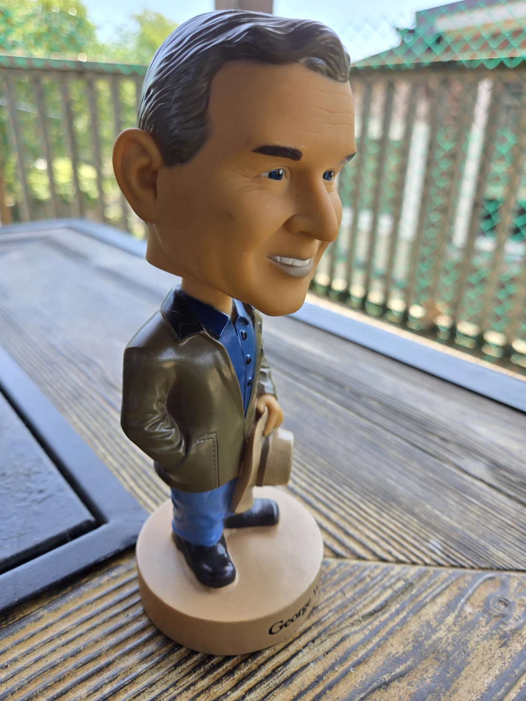 "George W. Bush of Crawford County Texas" bobblehead. - photo 2