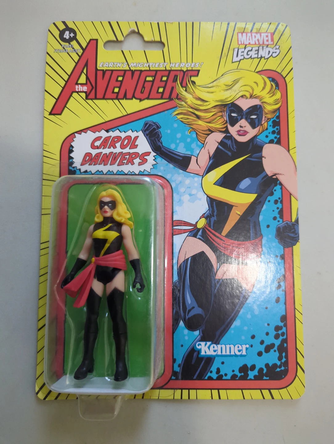 Marvel Legends Avengers Carol Danvers Action Figure