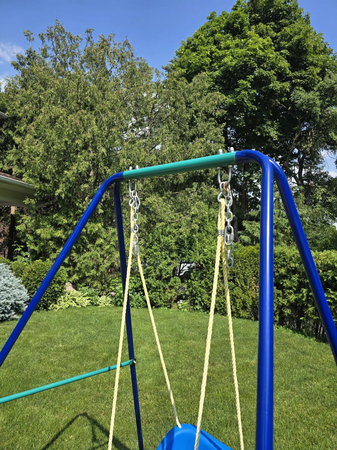 Metal Swing stand + Little Tikes Swing - photo 2