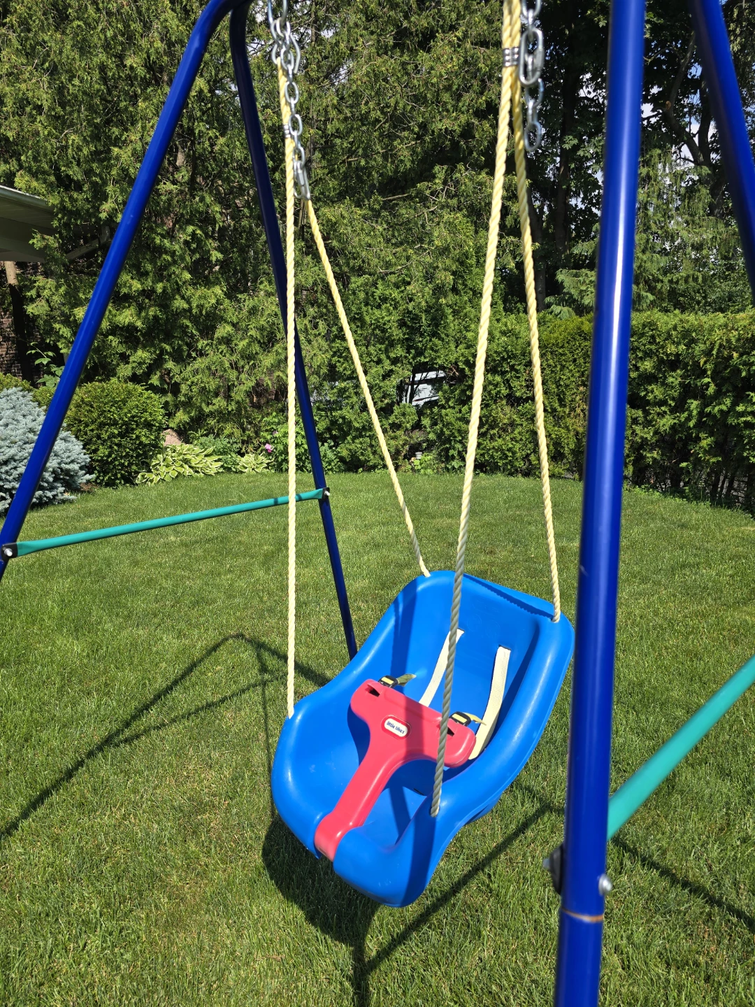 Metal Swing stand + Little Tikes Swing - photo 3