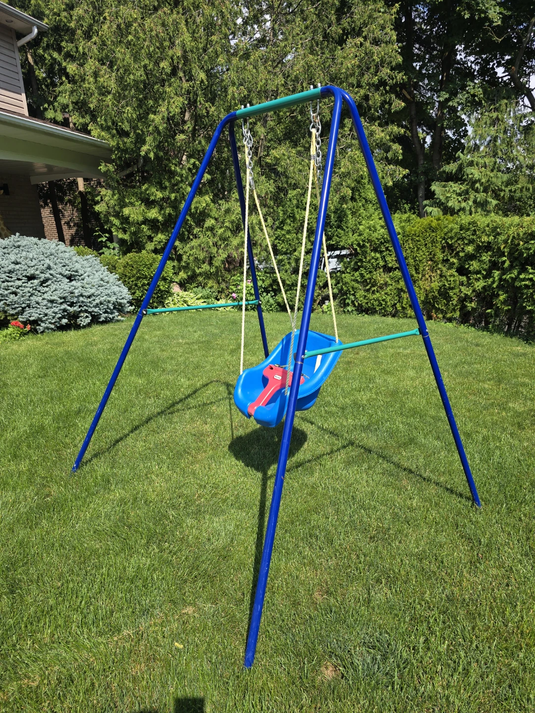 Metal Swing stand + Little Tikes Swing - photo 4