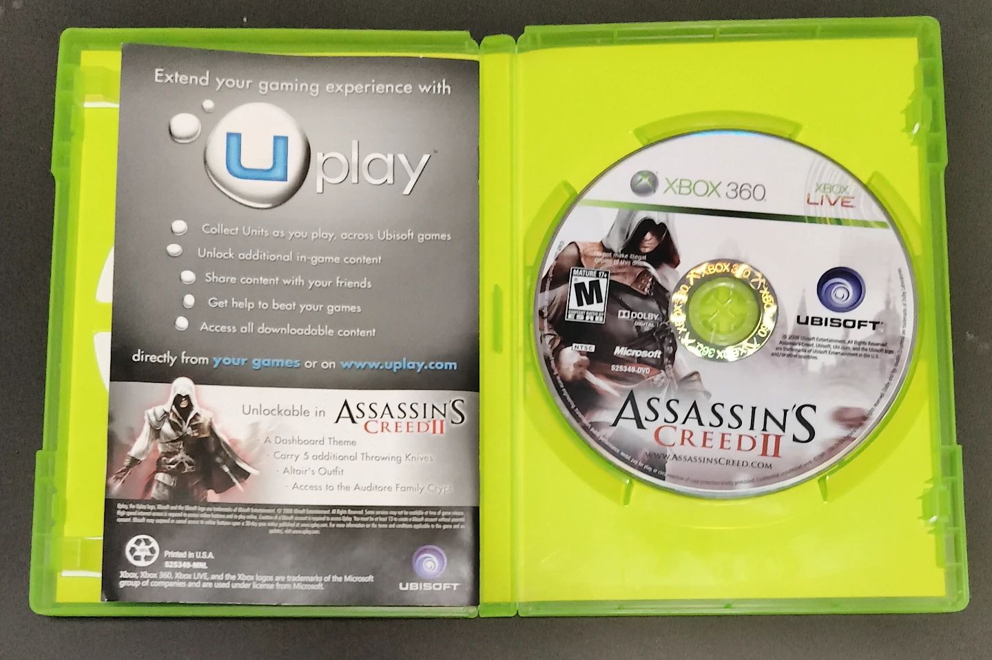 Xbox 360 games, assassin's creed 2 and SpongeBob heropants. - photo 2