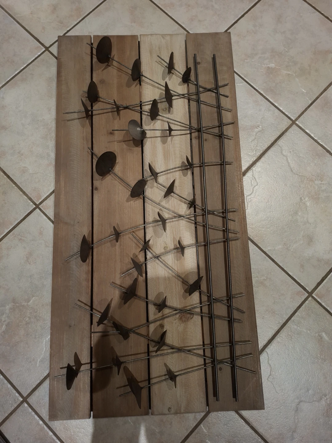 Rustic Wood and Metal Wall Art - photo 4