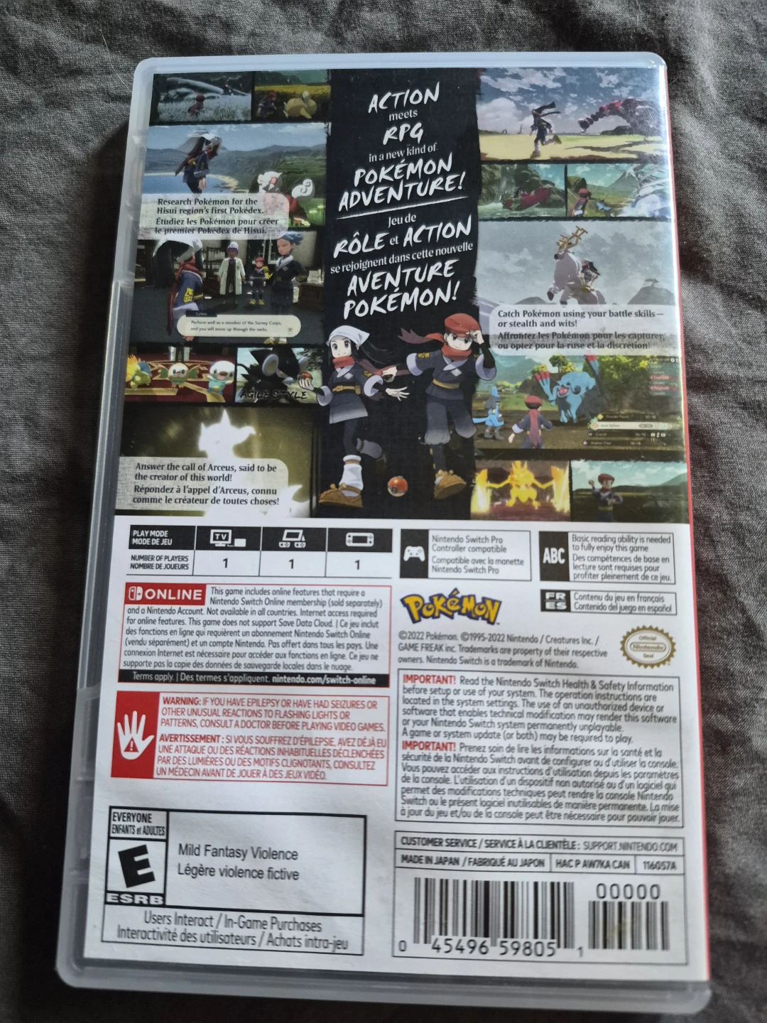 Pokémon Legends: Arceus - Nintendo Switch - photo 2