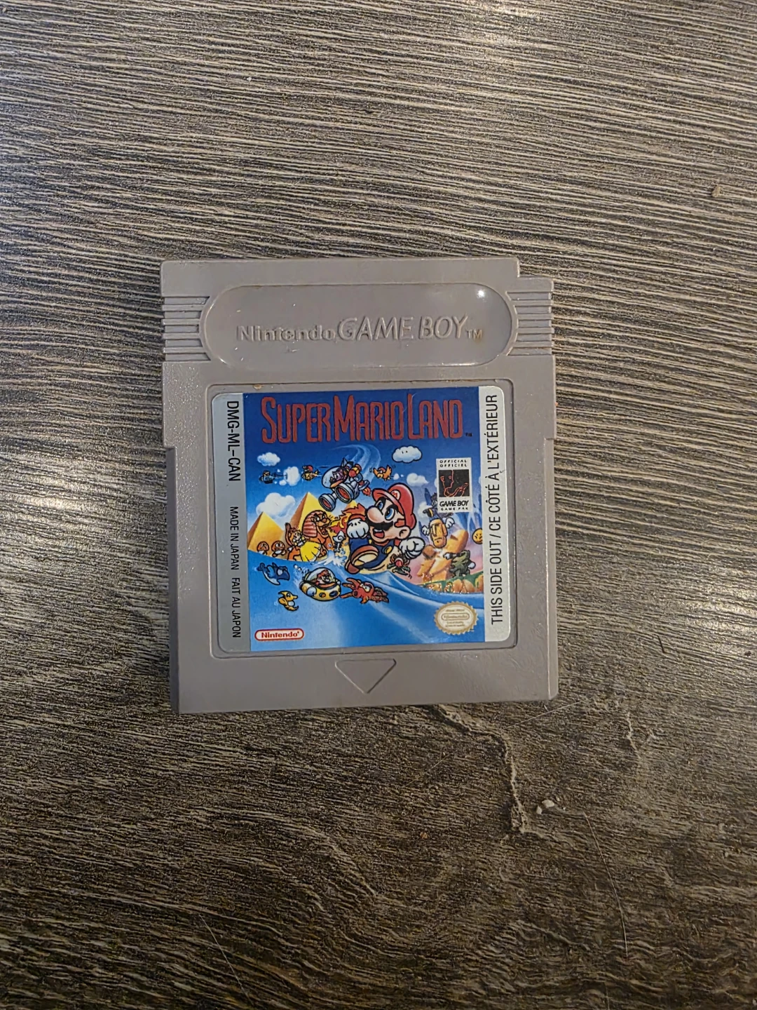 Nintendo Super Mario Land Game Boy Cartridge