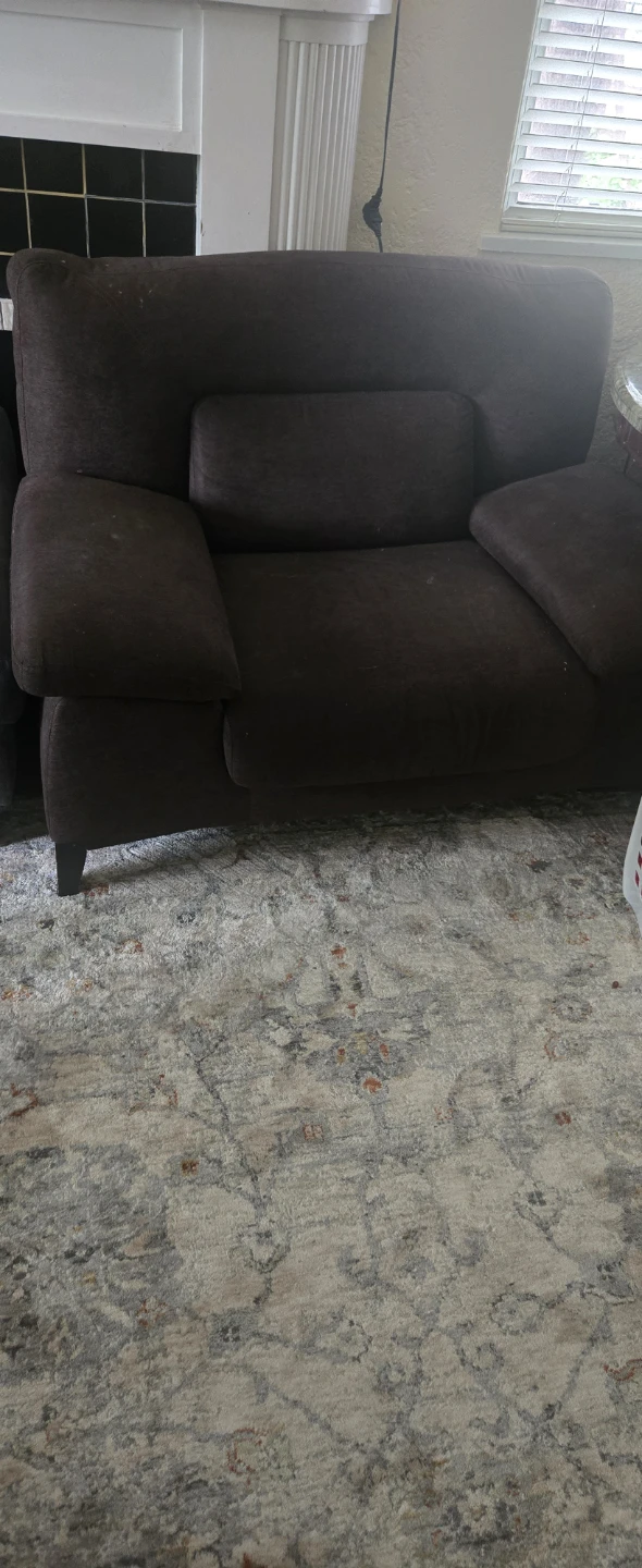 3pc Dark Grey Sectional Sofa FREE DELIVERY - photo 4