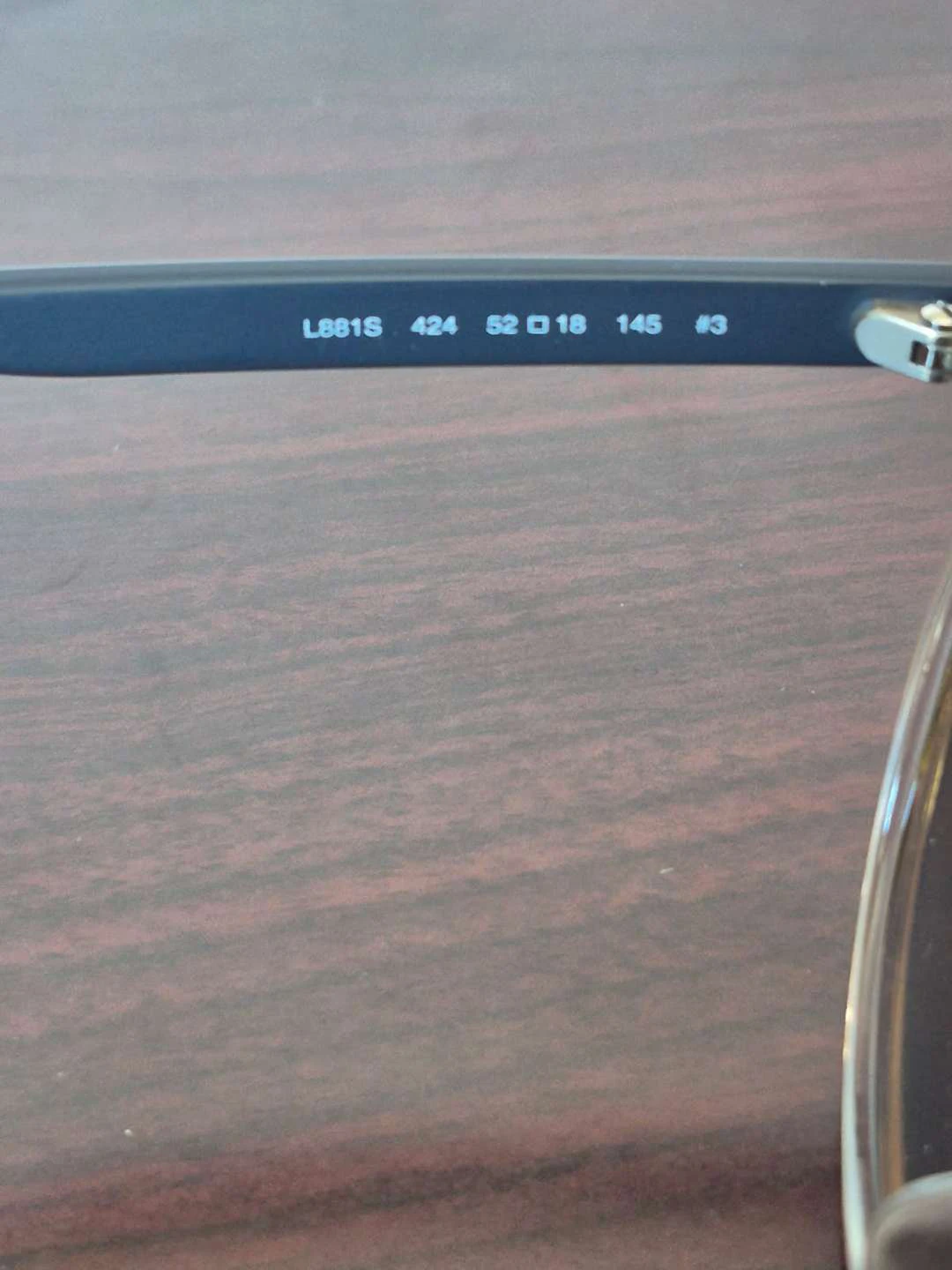 Lacoste L881S Sunglasses - Blue Mirrored Lenses - photo 3