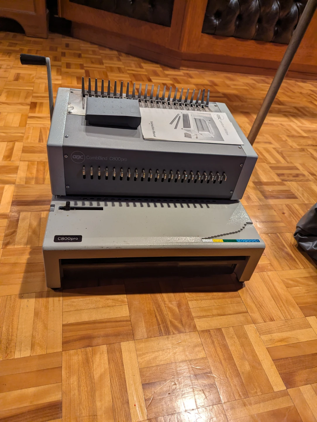 GBC CombBind C800pro Binding Machine - photo 2