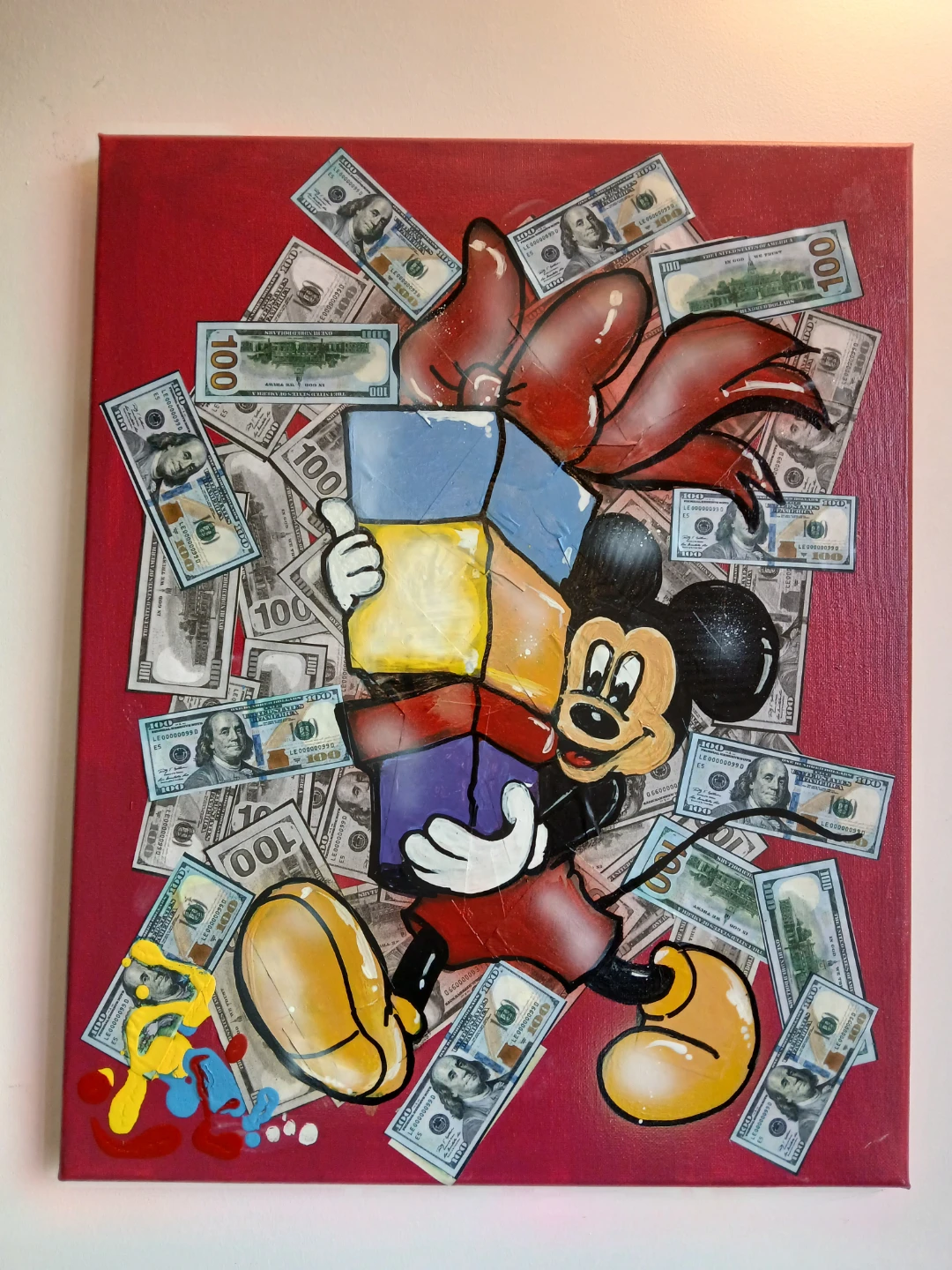 Custom Cartoon Character Canvas Art - photo 2