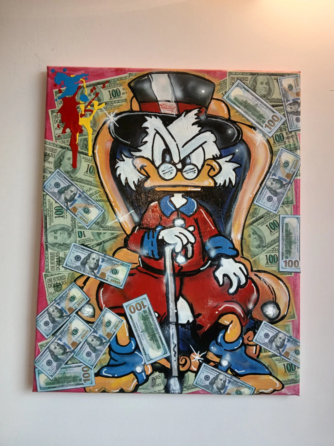 Custom Cartoon Character Canvas Art - photo 3