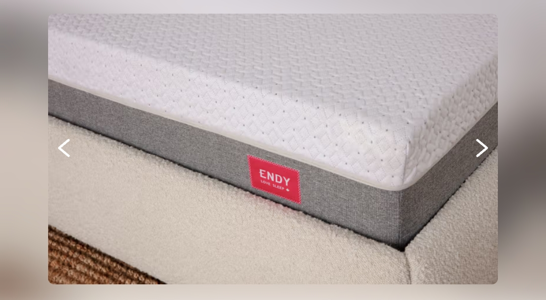Endy Mattress, full/double