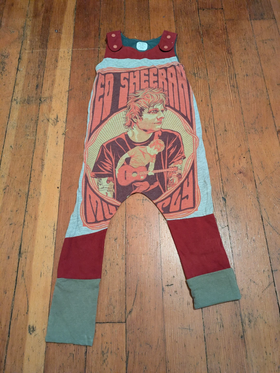 Ed Sheeran Graphic Overalls for Kids - photo 3