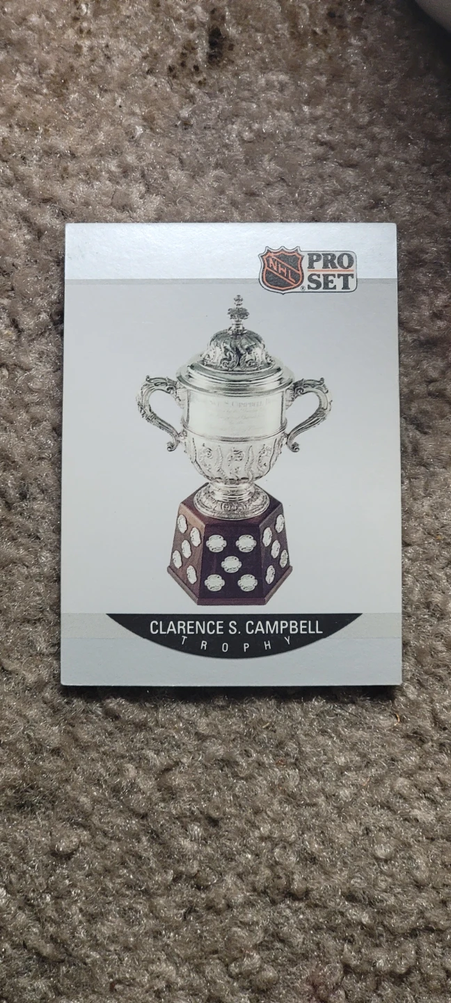 Pro Set Clarence S. Campbell Bowl Trophy Replica