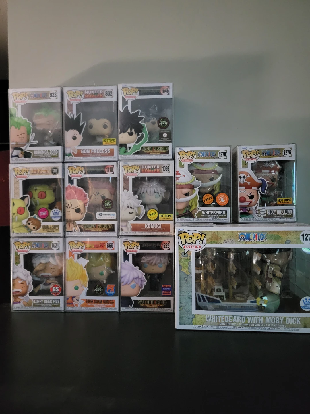 Popular anime funko pops