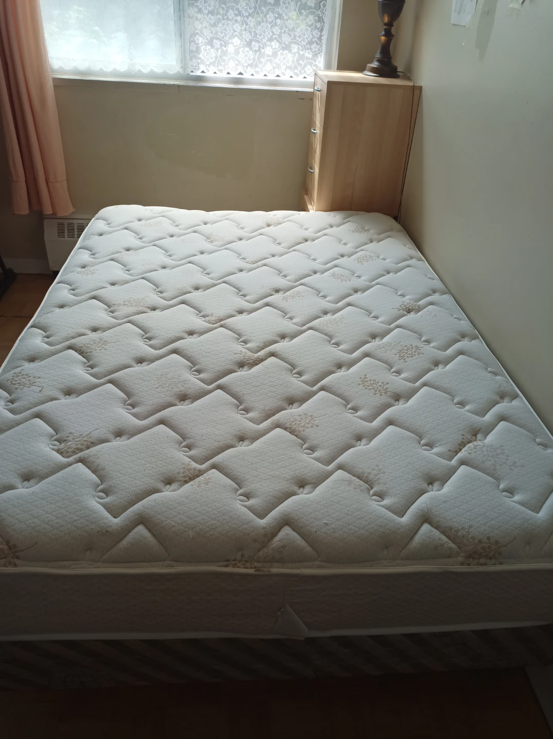 Double Bed+Spring Box+Metal Frame