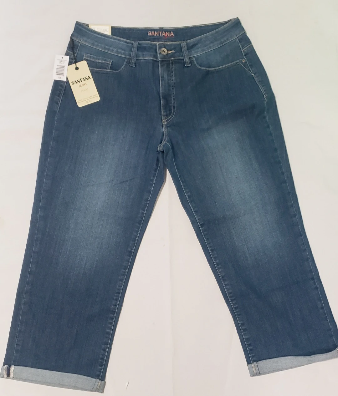 Brand new SANTANA JEANS Classic Fit with Tummy Control Capris