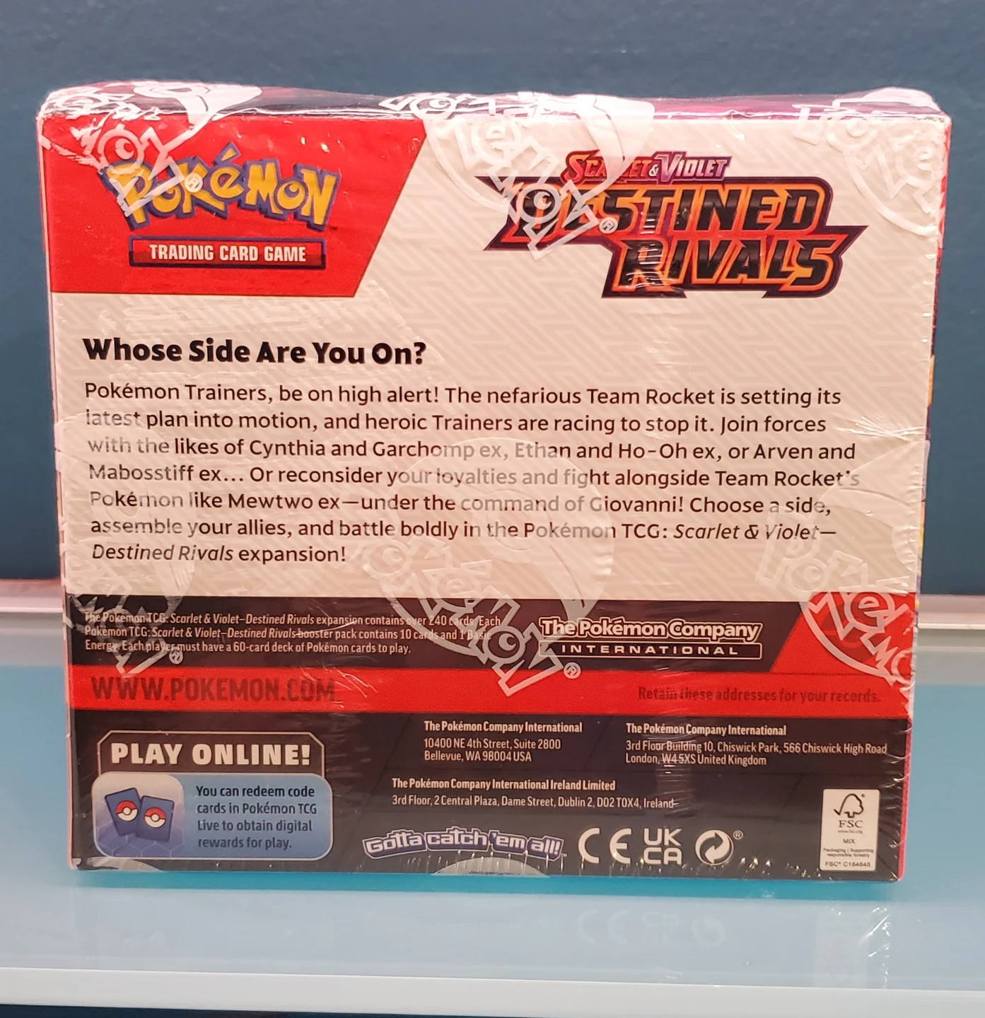 Pokemon Destined Rivals Sealed Booster Box - photo 4