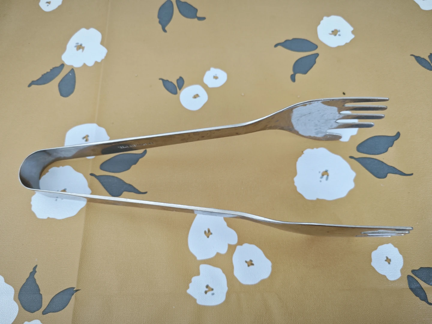 Silver Serving Tongs