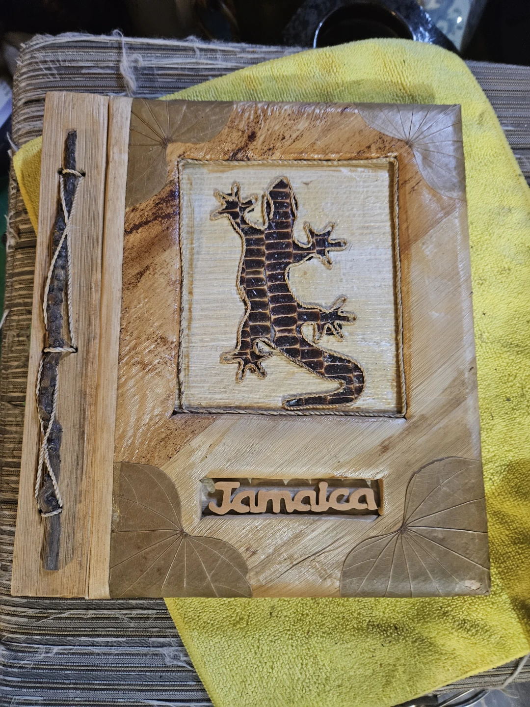 Handmade Wooden Jamaica Photo Album/Scrapbook - photo 2
